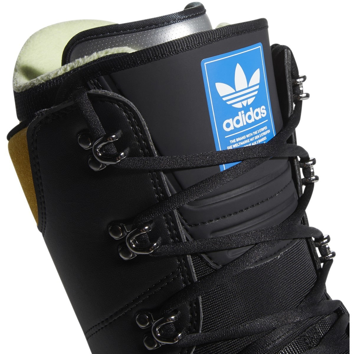 Adidas Samba ADV 2020 Snowboard Boots - Core Black/Collegiate Gold/Gum