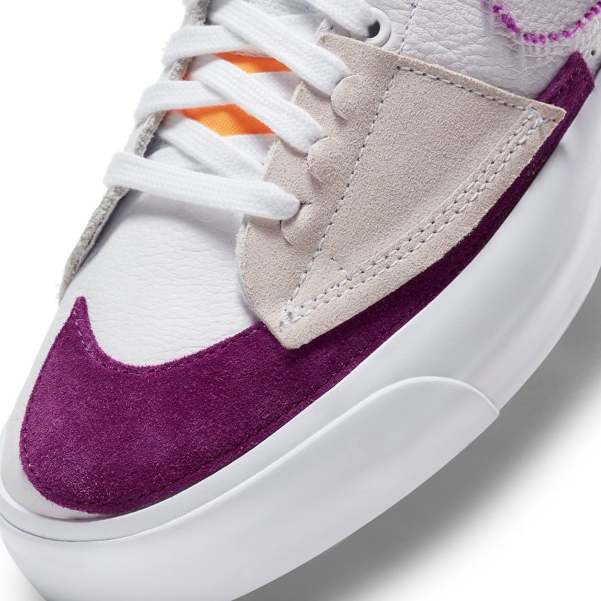 Viotech Blazer Mid Edge Nike Sb Skateboarding Shoe Detail