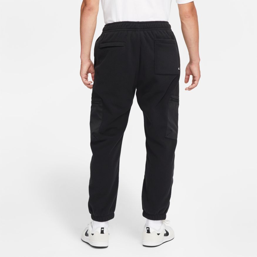 Black Therma-fit Nike SB Skate Fleece Pants Back