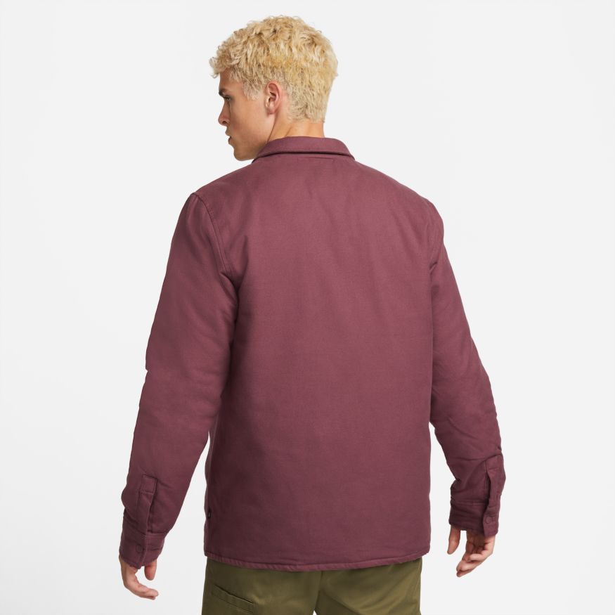 Dark Wine Therma-FIT Nike SB Winter Jacket Back