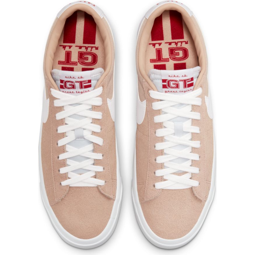 Bio Beige GT Blazer Low Nike SB Skateboarding Shoe Top