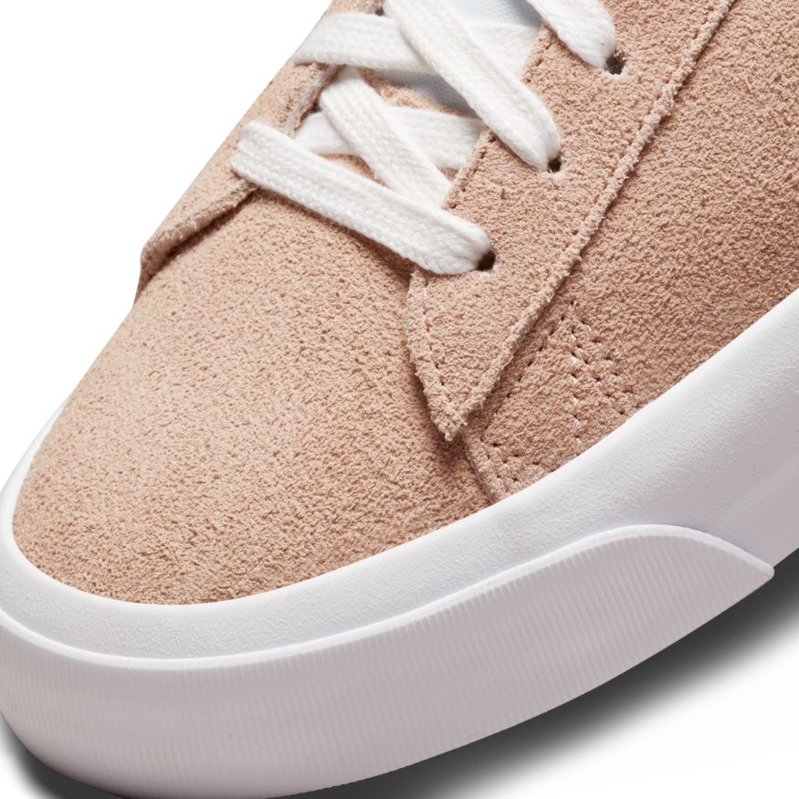 Bio Beige GT Blazer Low Nike SB Skateboarding Shoe Detail