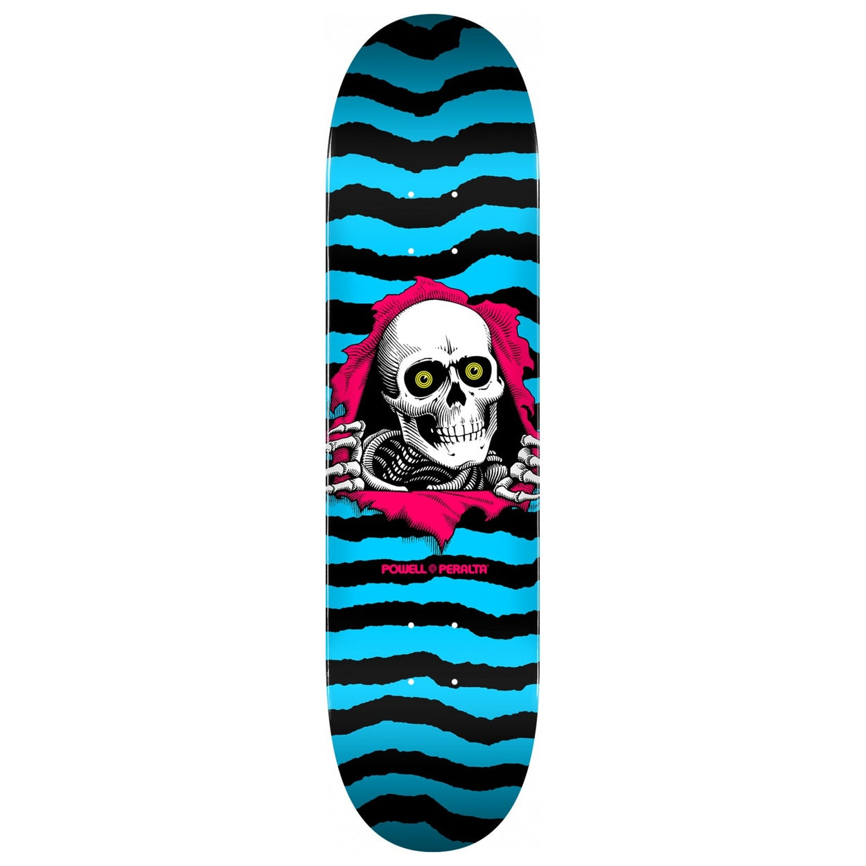 Powell Peralta Ripper Skateboard Deck - Aqua(Shape 243)