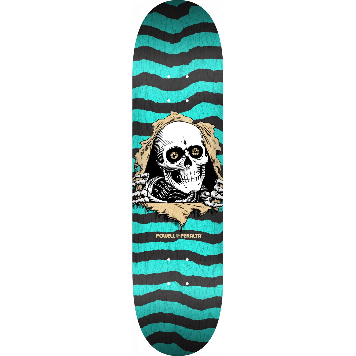 Natural Turquoise Powell Peralta Ripper Skateboard Deck