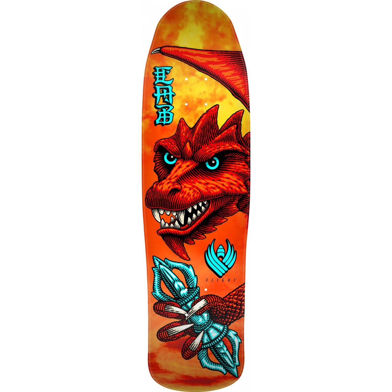 Steve Caballero Dragon Wing Flight Powell Peralta Skateboard Deck