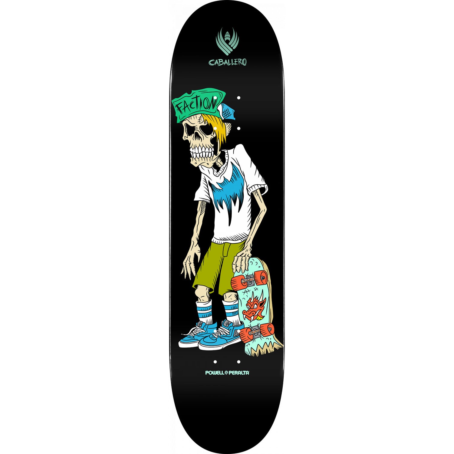 Steve Caballero Faction Flight Powell Peralta Skateboard Deck