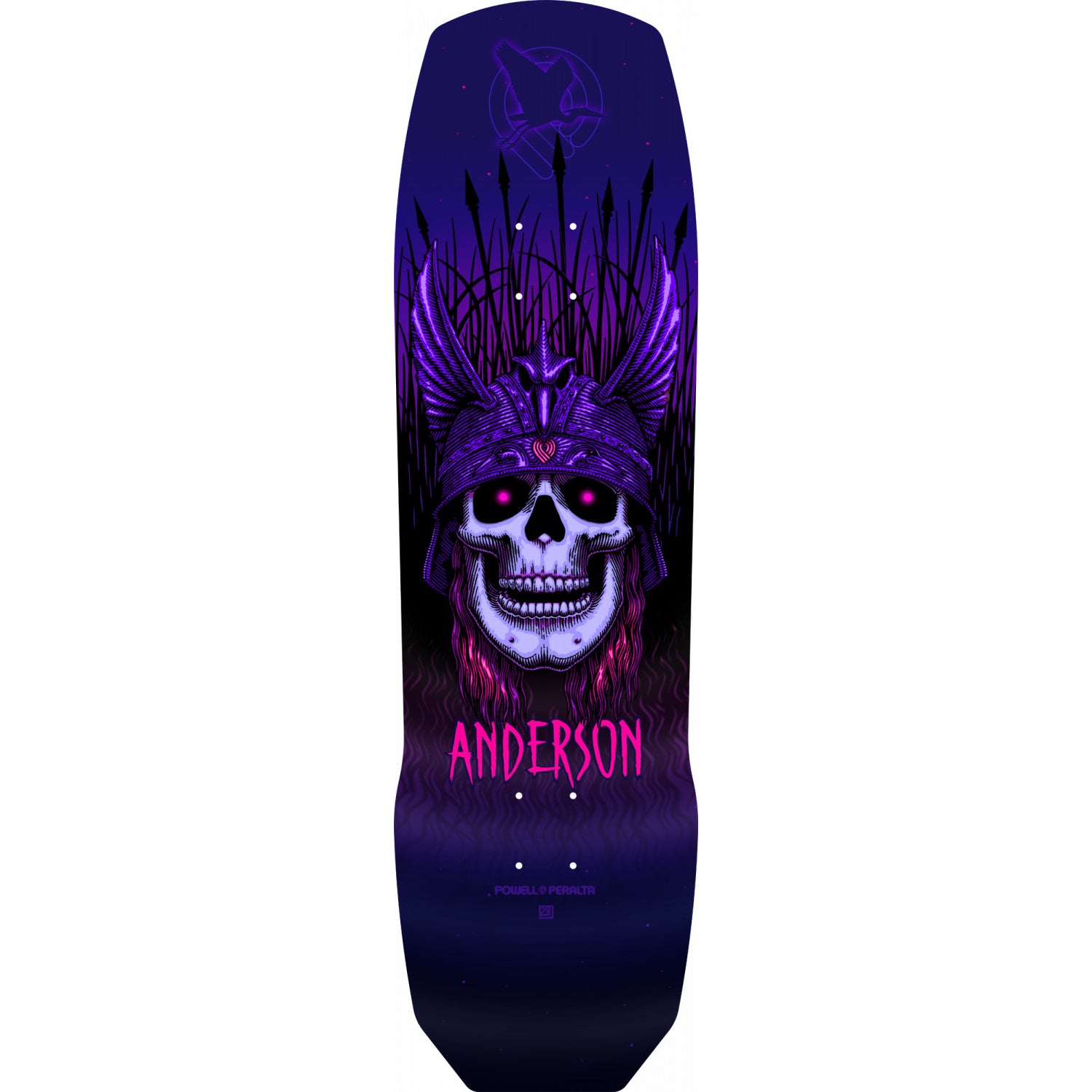 Andy Anderson 7-Ply Pro Heron Powell Peralta Skateboard Deck