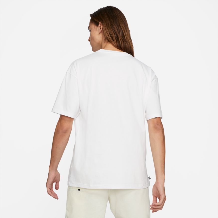 White Daan Van Der Linden Fishing Nike SB T-Shirt Back