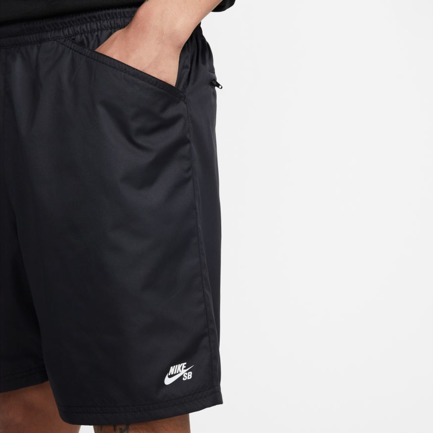 Black Skate Chino Nike SB Shorts Detail