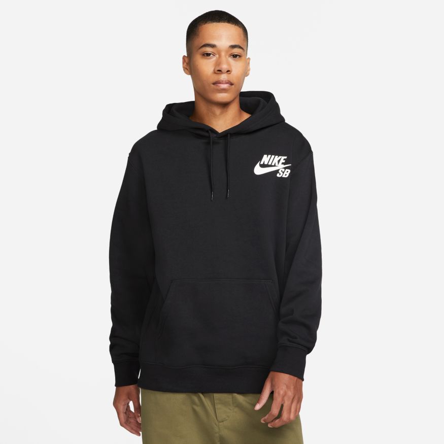 Black/White Icon Logo Nike SB Hoodie