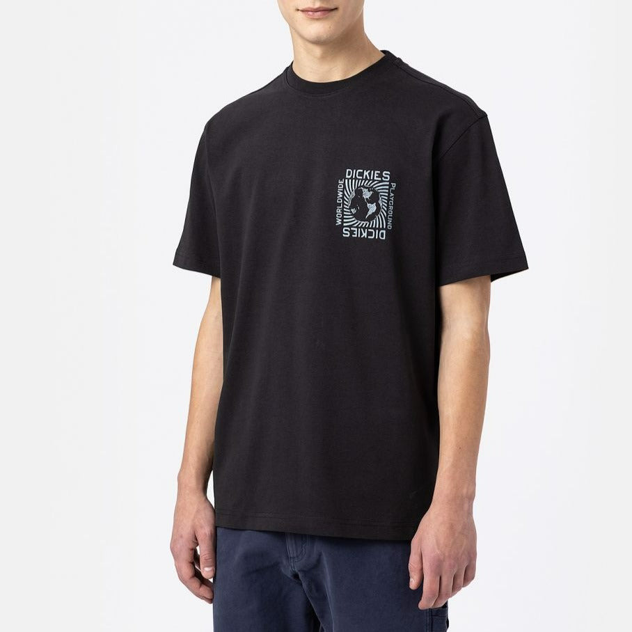 Black Dickies Marburry Tee Model Front