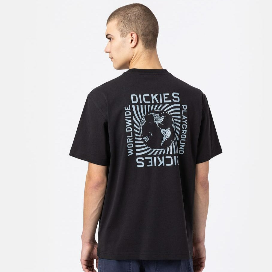 Black Dickies Marburry Tee Model Back