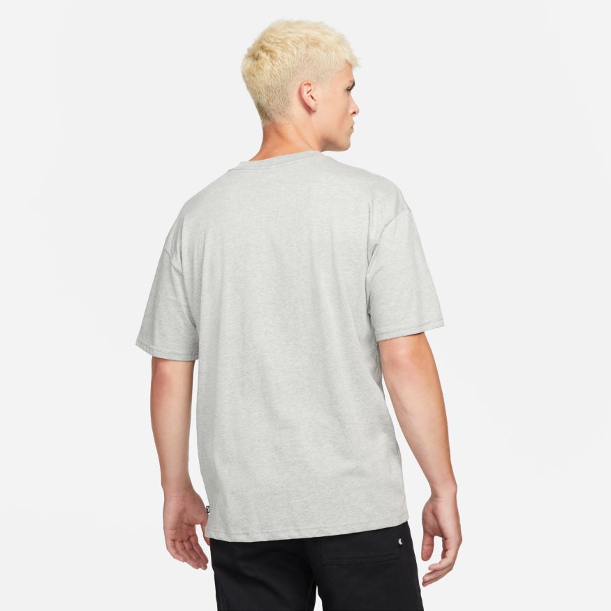 Dark Grey Heather Luxury Nike SB Tee Back