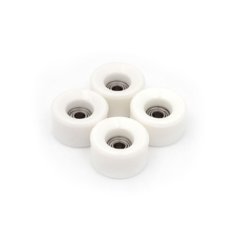 White 64D Conical Cruiser Dynamic Fingerboard Wheels