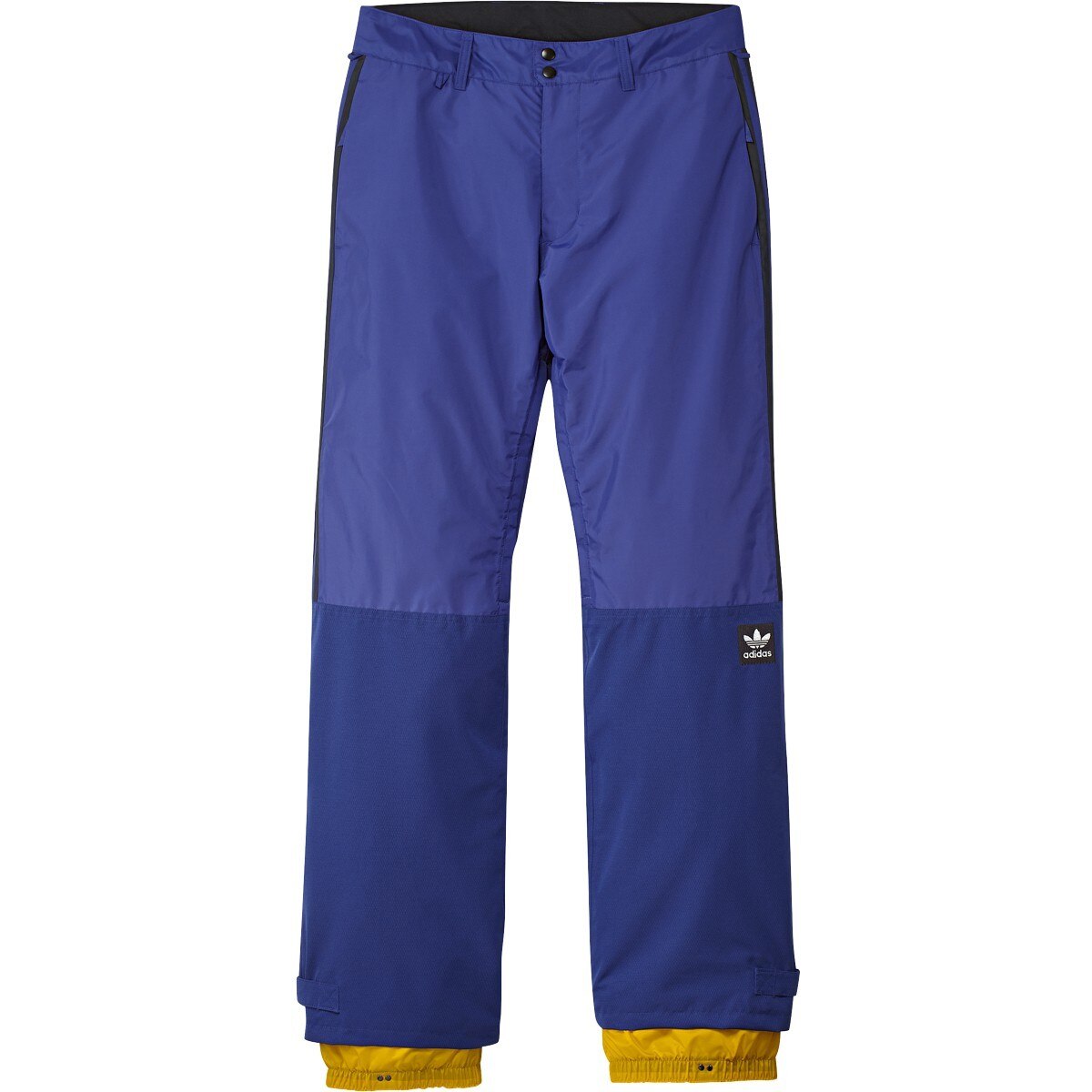 Adidas Riding Pant Snowboard Pants - Active Blue/Collegiate Gold