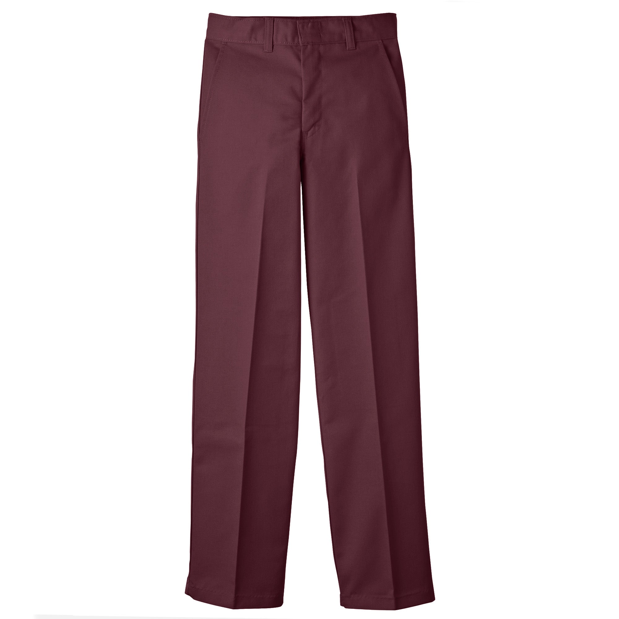 Burgundy Dickies Boys Classic Fit Pants