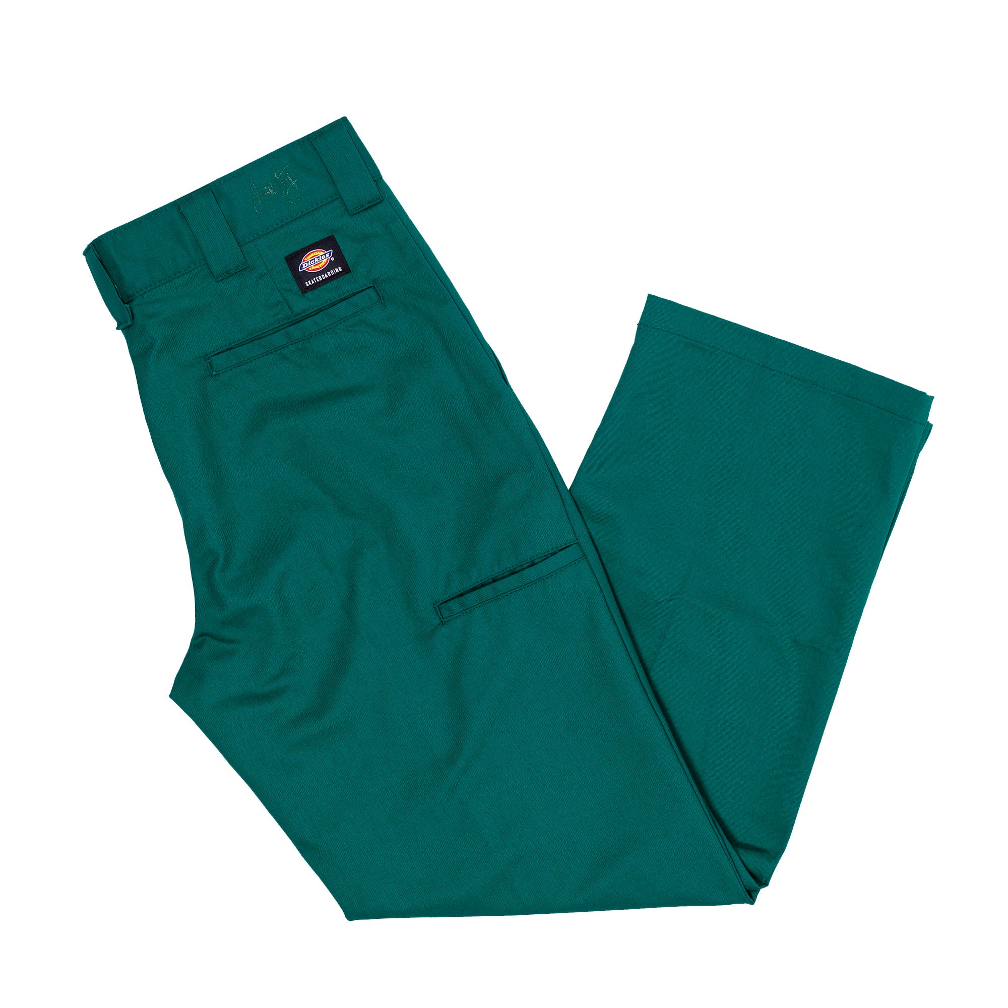 Green Jamie Foy Dickies Skate Pants Back