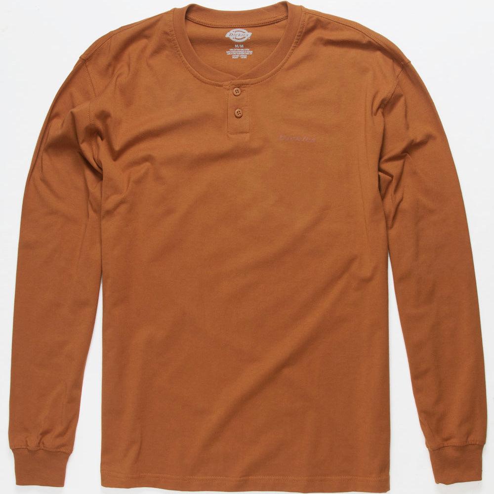 Gingerbread Dickies Long Sleeve Henley