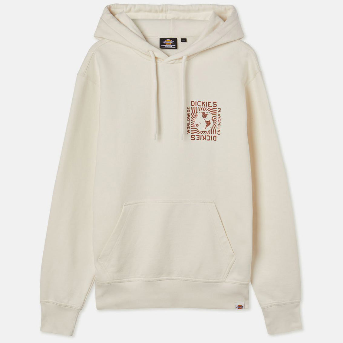 White Dickies Marburry Hoodie Front