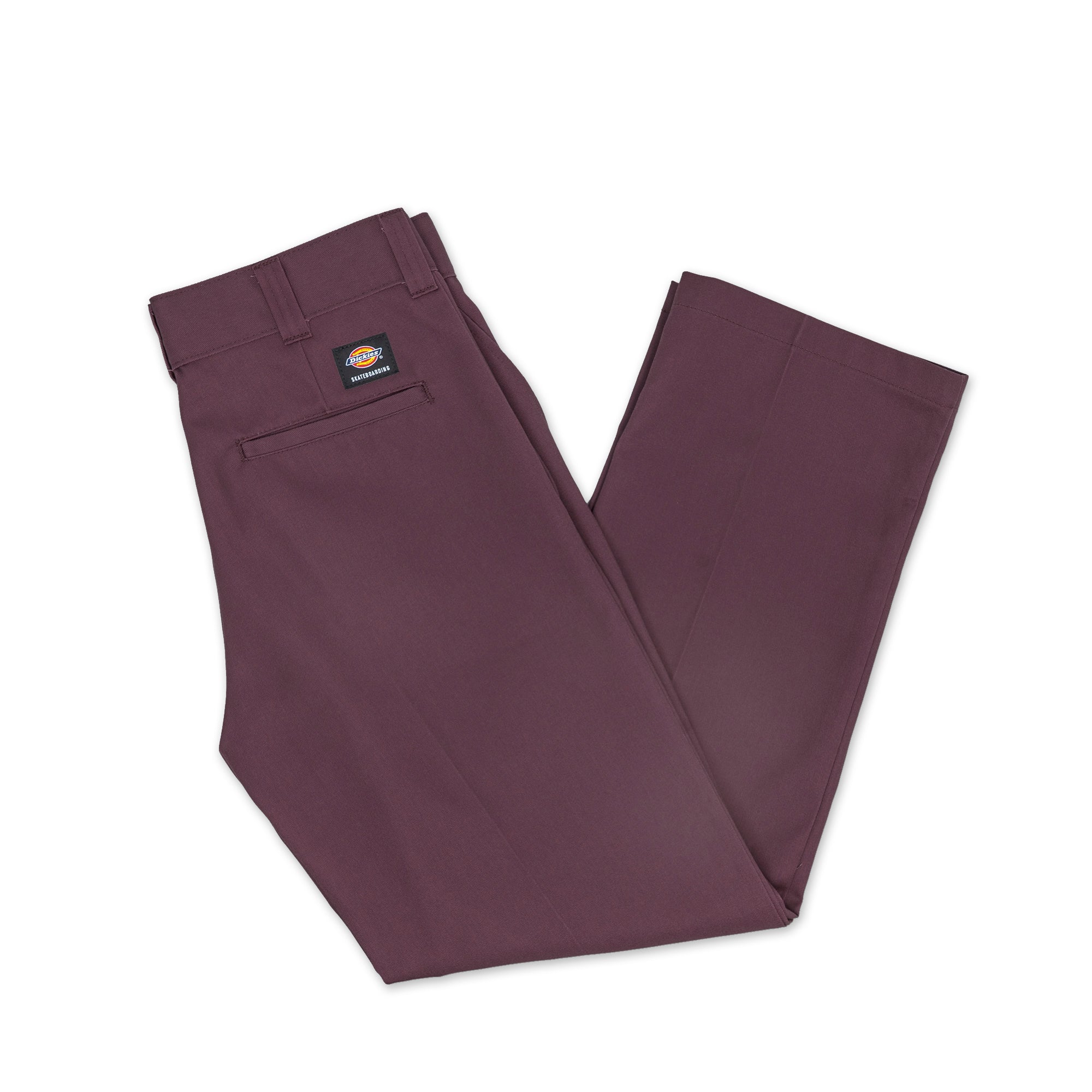 Maroon Dickies Regular Fit Skateboarding Pants