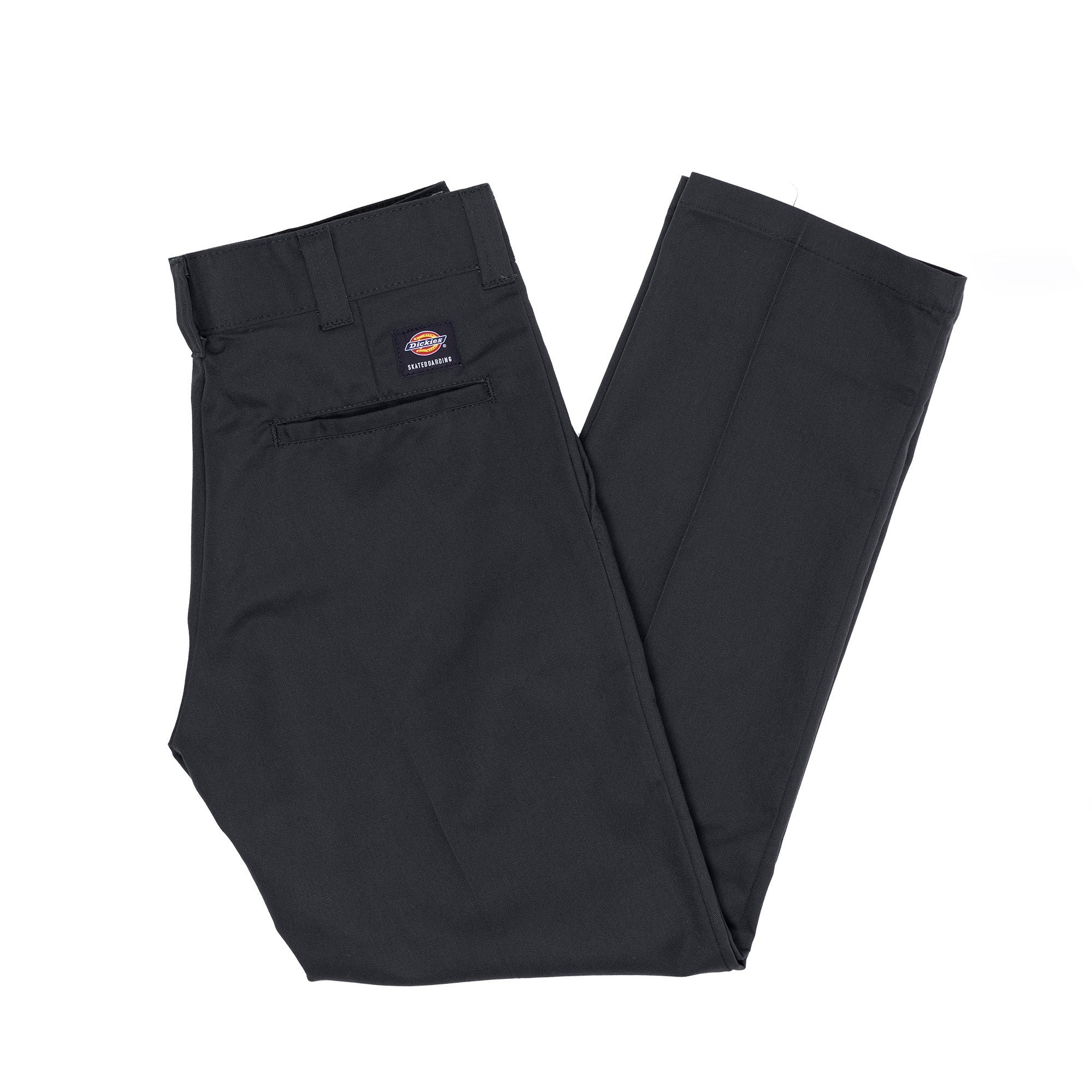 Black Dickies Slim Skate Pants Back