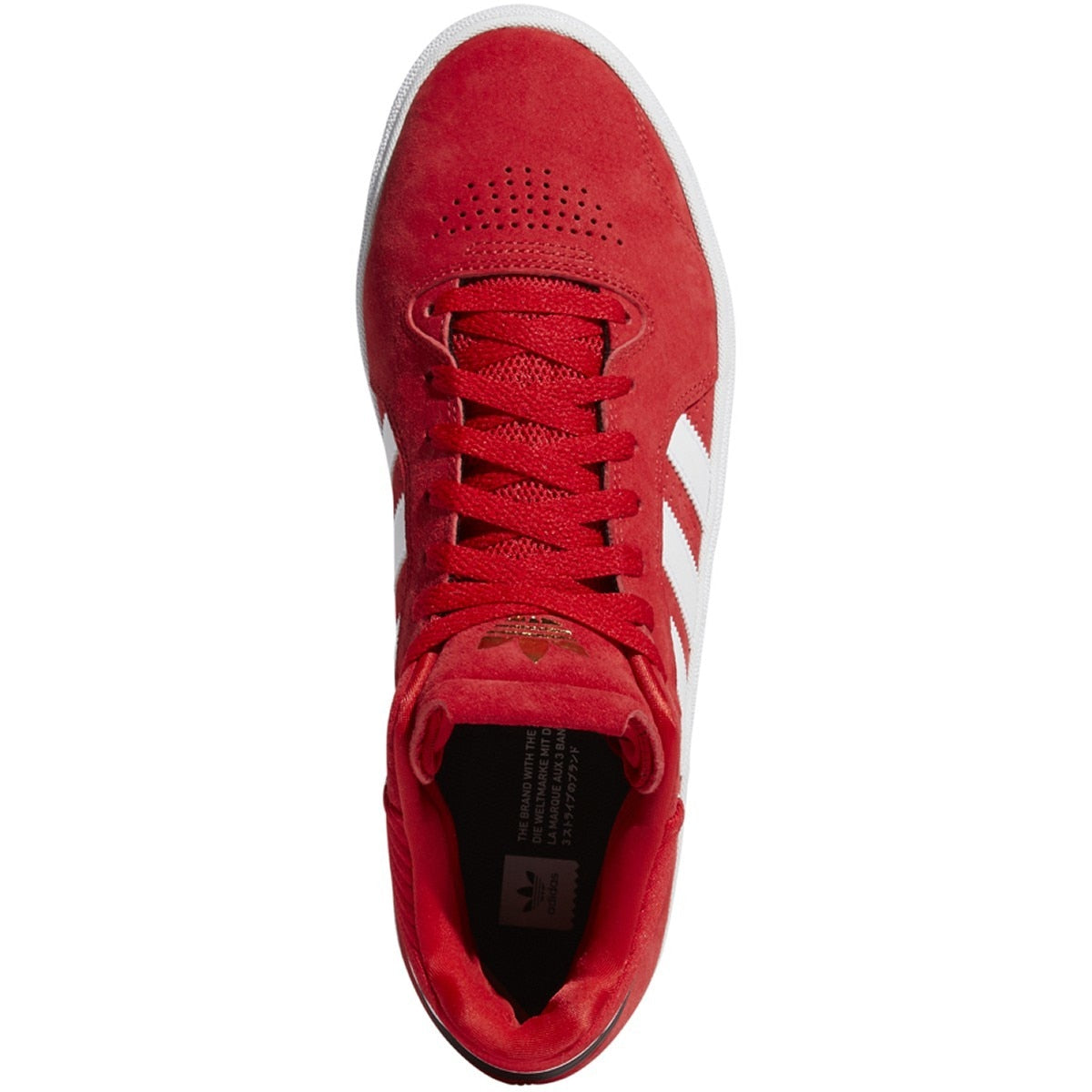 Adidas Tyshawn Skate Shoe - Scarlet/White/Core Black