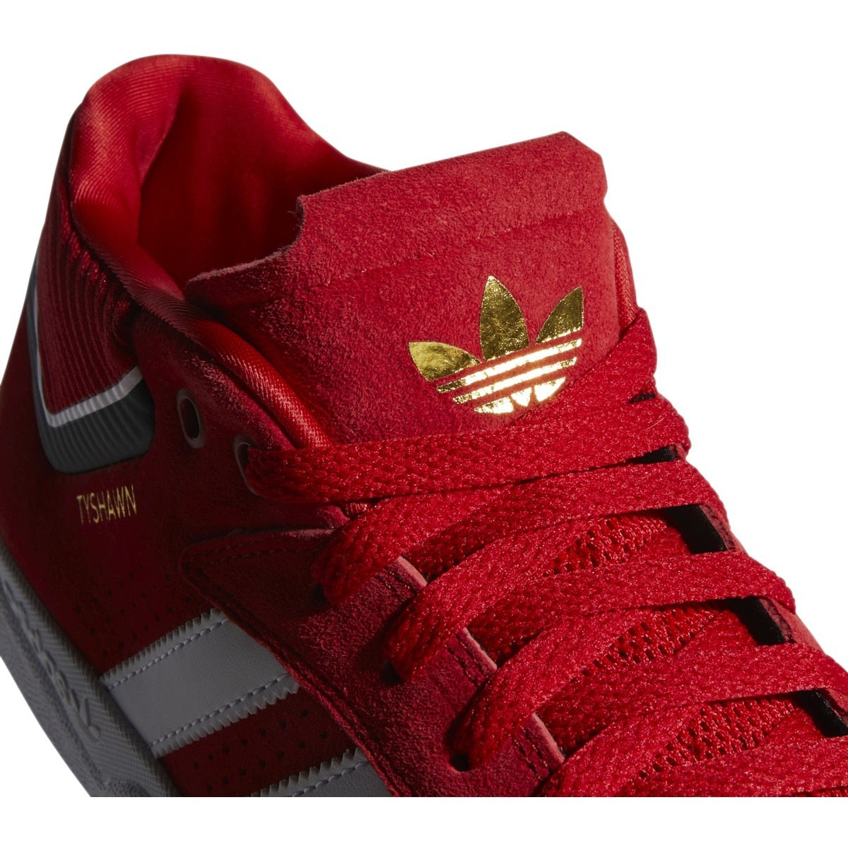 Adidas Tyshawn Skate Shoe - Scarlet/White/Core Black