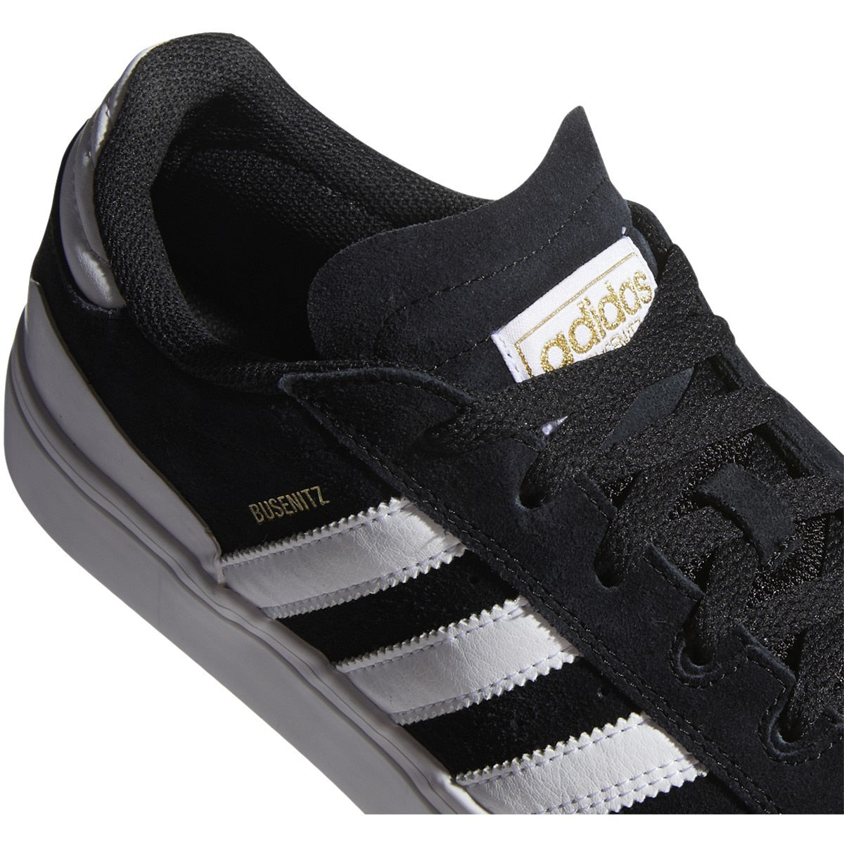 Adidas Busenitz Vulc II Skate Shoe - Black/White/Gum