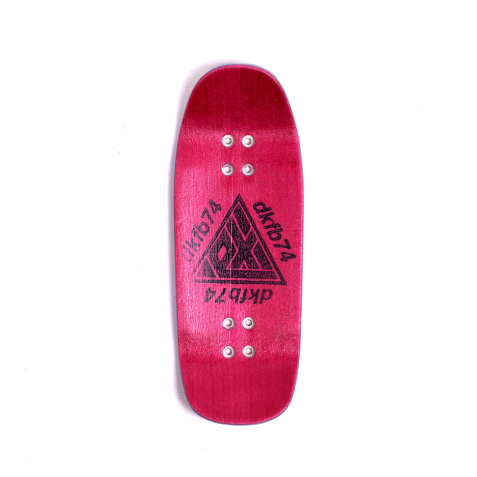 Exodus x DK Anoixi Bird Cruiser Shape Fingerboard Deck - Yellow