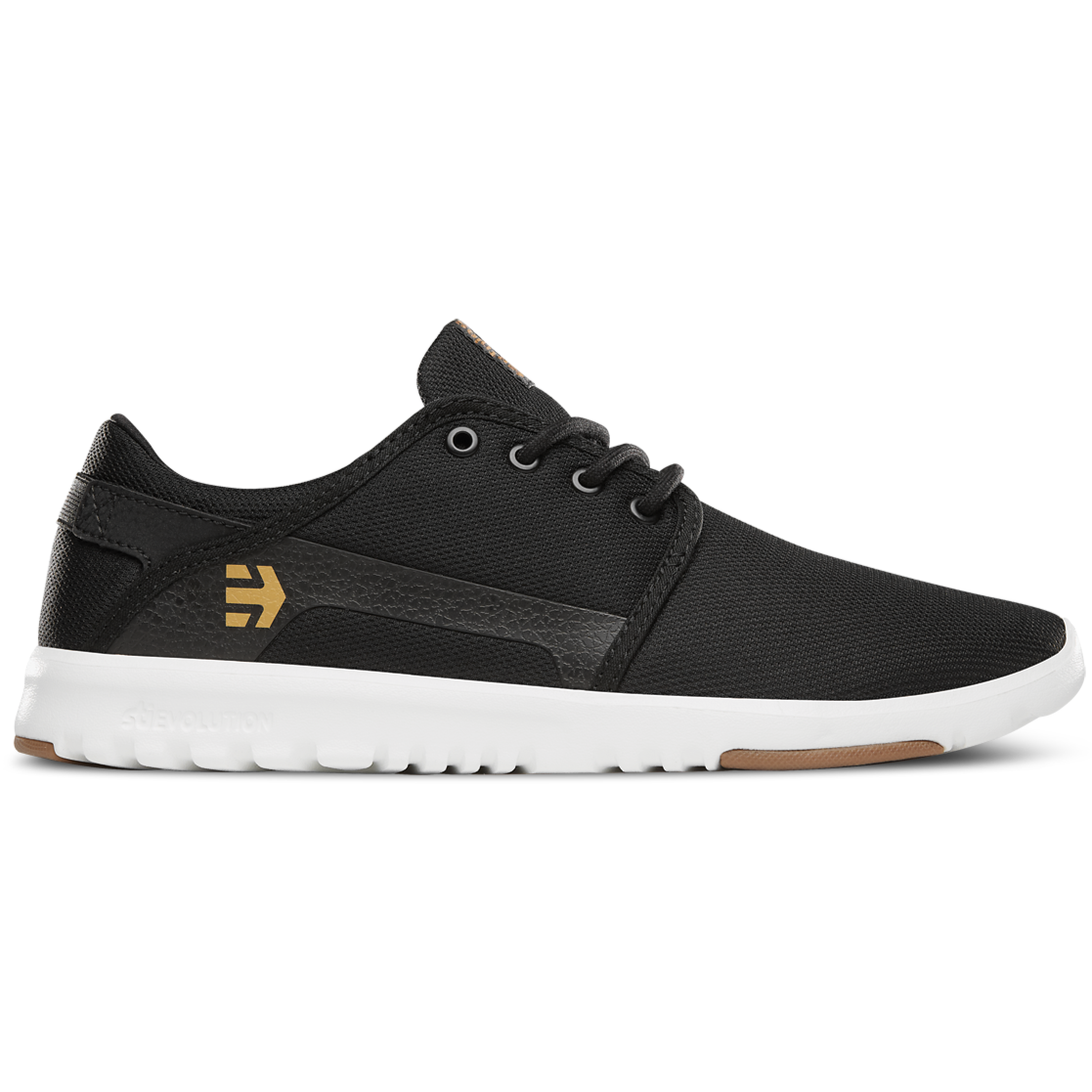 Etnies Scout Shoe - Black/White/Gum