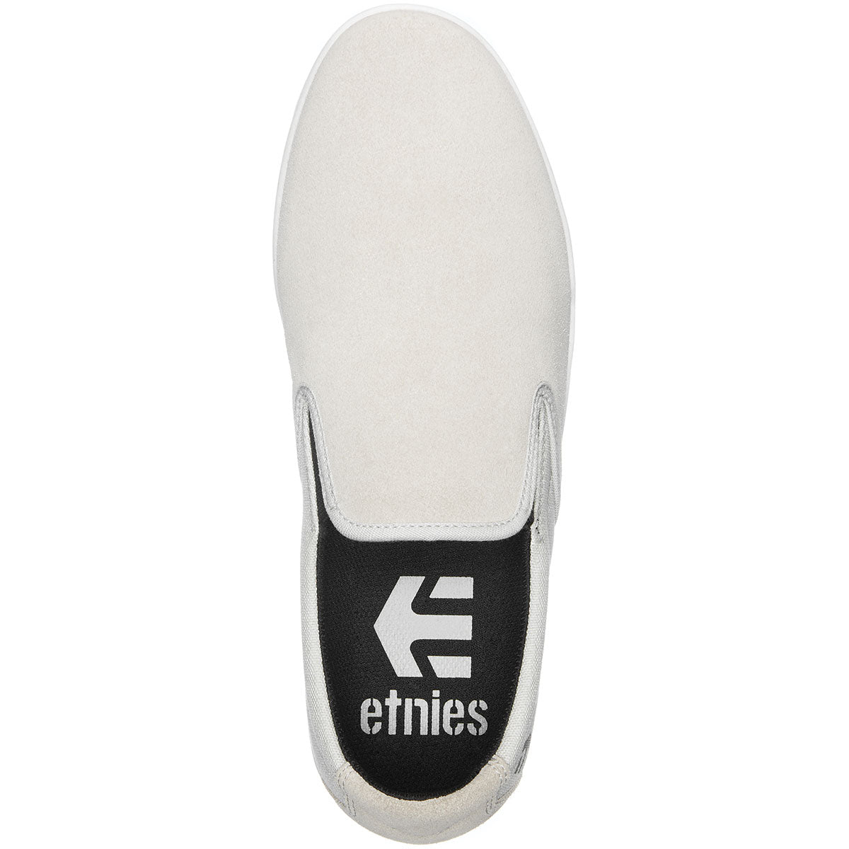 White Etnies Veer Slip Top