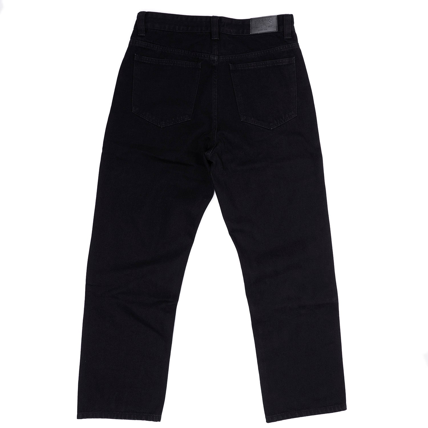 Black Exodus Baggy Fit Jeans Back