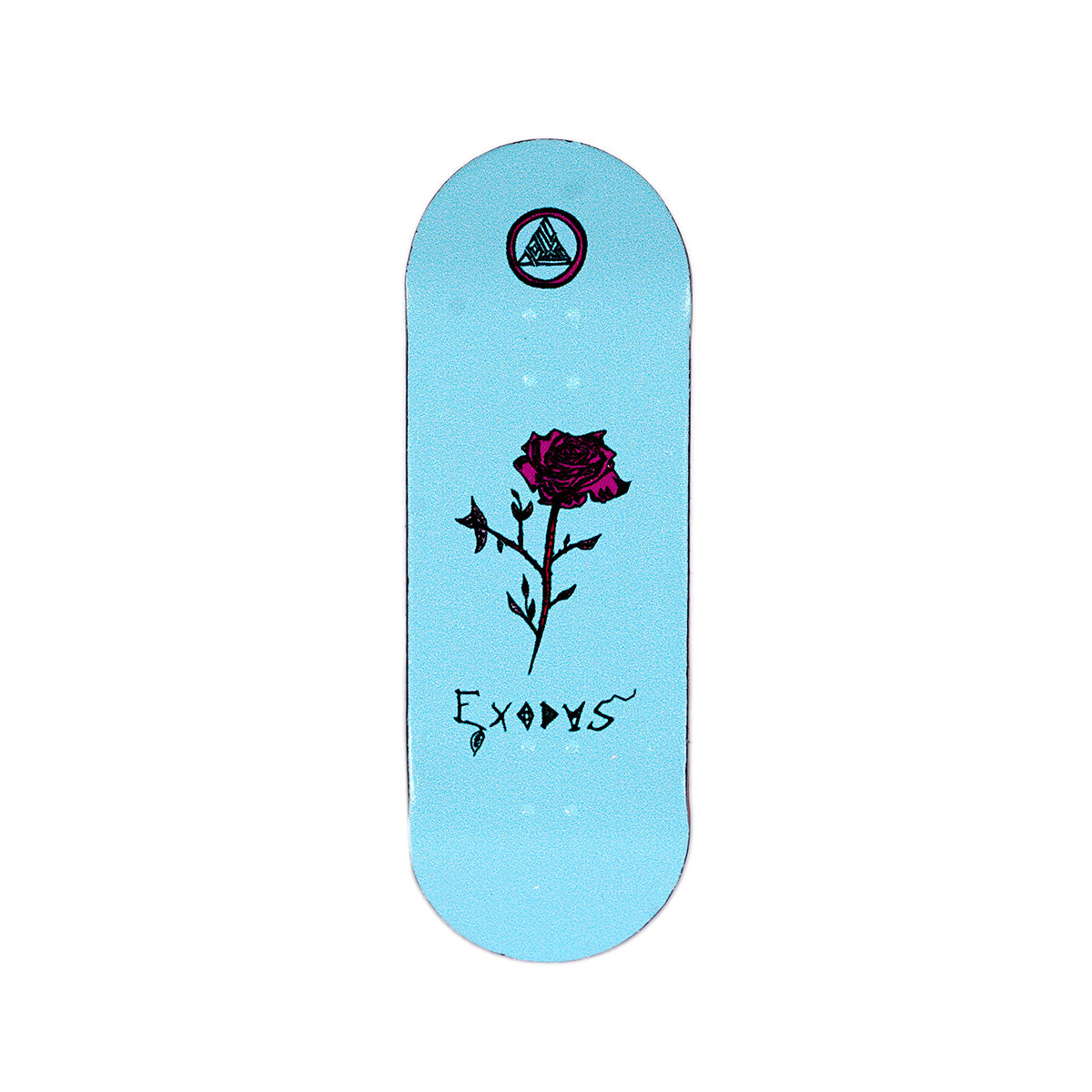 Light blue Anoixi Rose Exodus Fingerboard