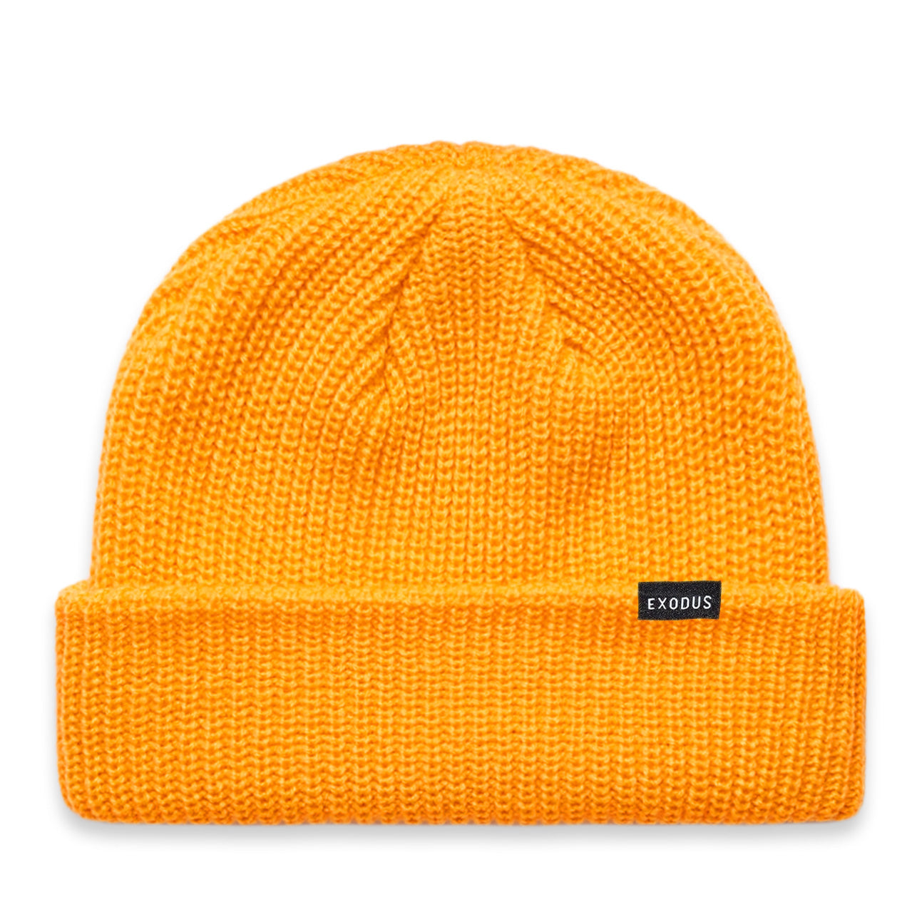 Gold Low Profile Exodus Skateboarding Beanie