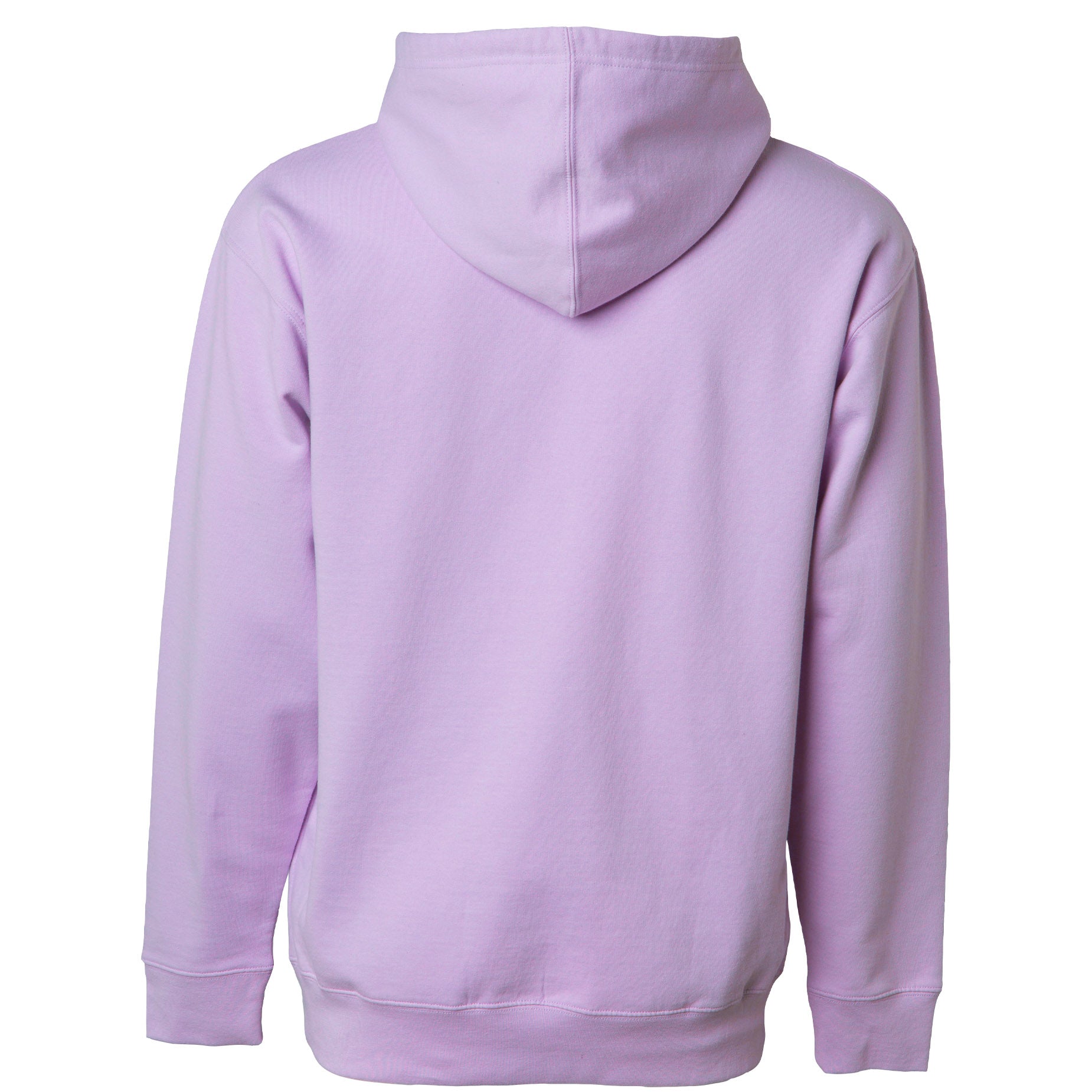 Exodus Light Purple Embroidered Hoodie Back