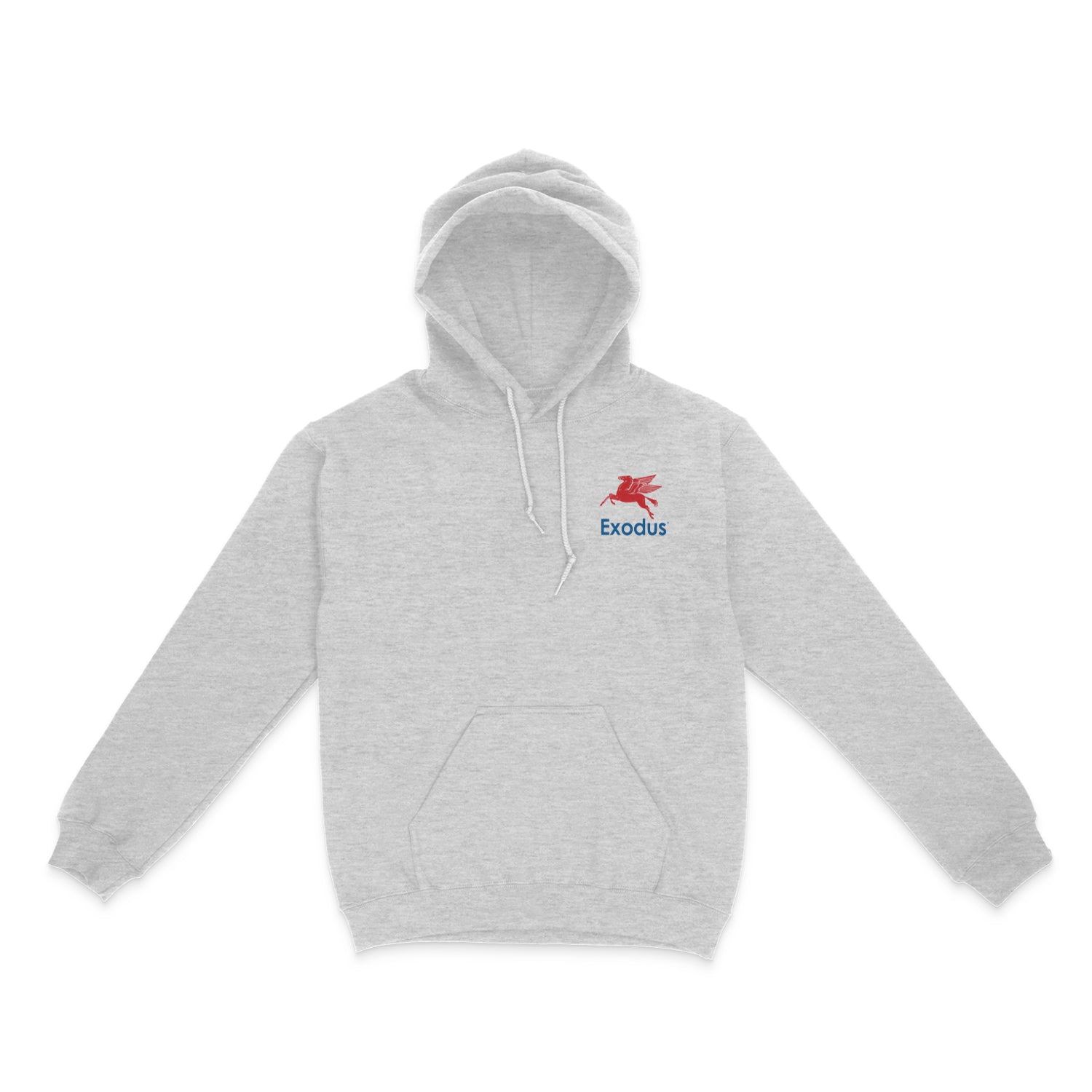 Exodus Midweight Pegasus Hoodie - Ash Grey