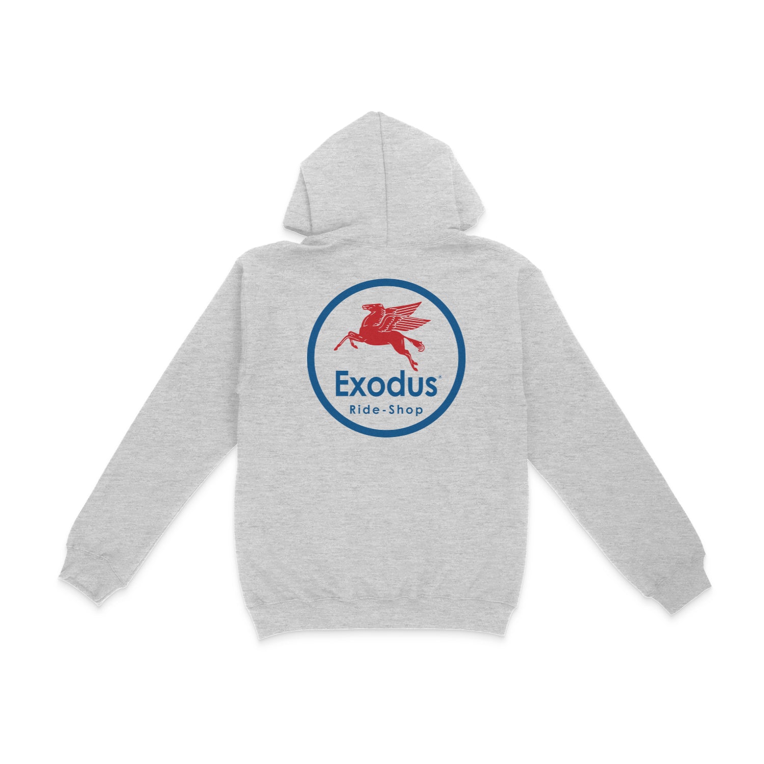 Exodus Midweight Pegasus Hoodie - Ash Grey