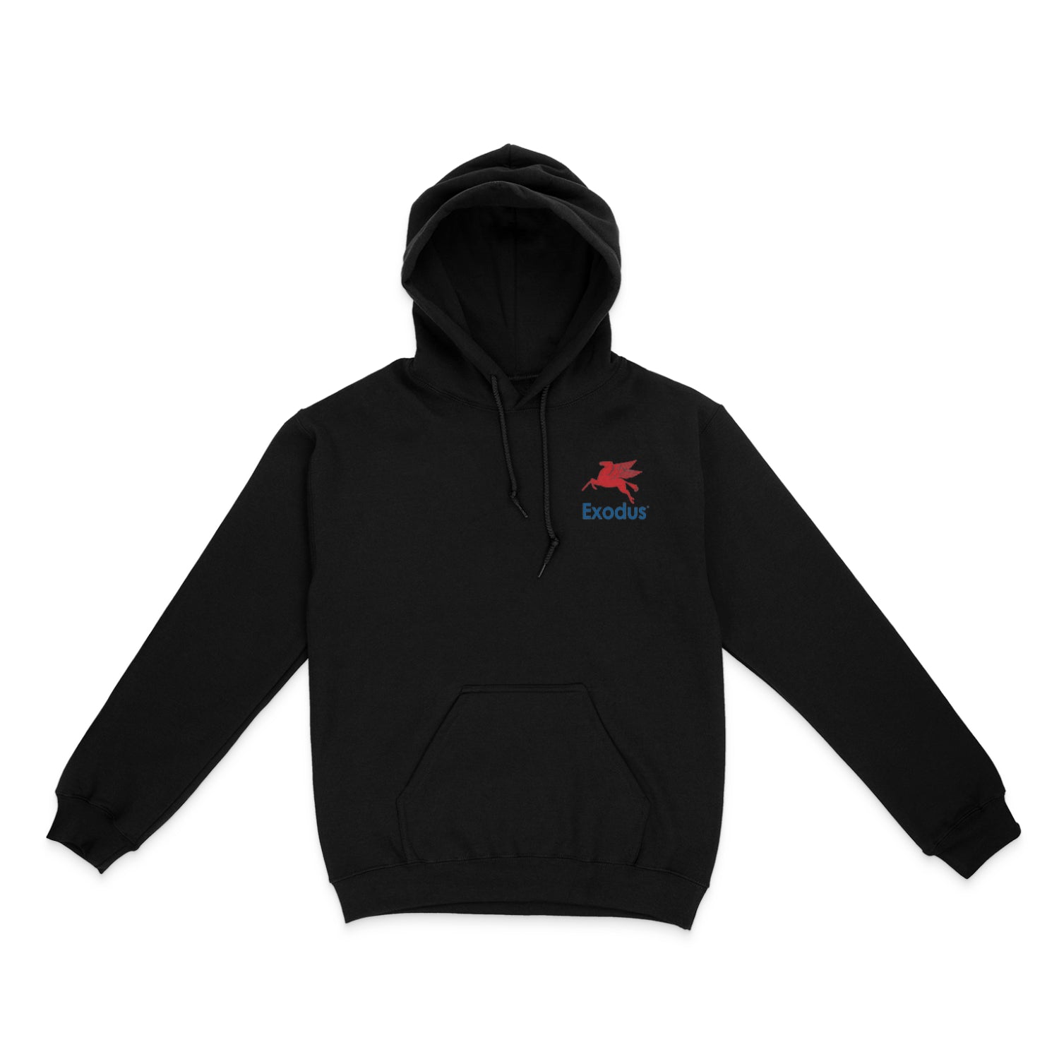 Exodus Midweight Pegasus Hoodie - Black