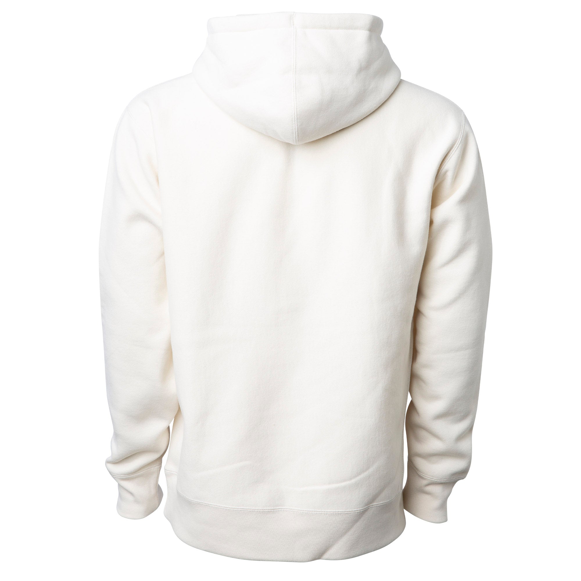 Exodus Premium Optical Embroidered Heavyweight Hoodie - Bone White