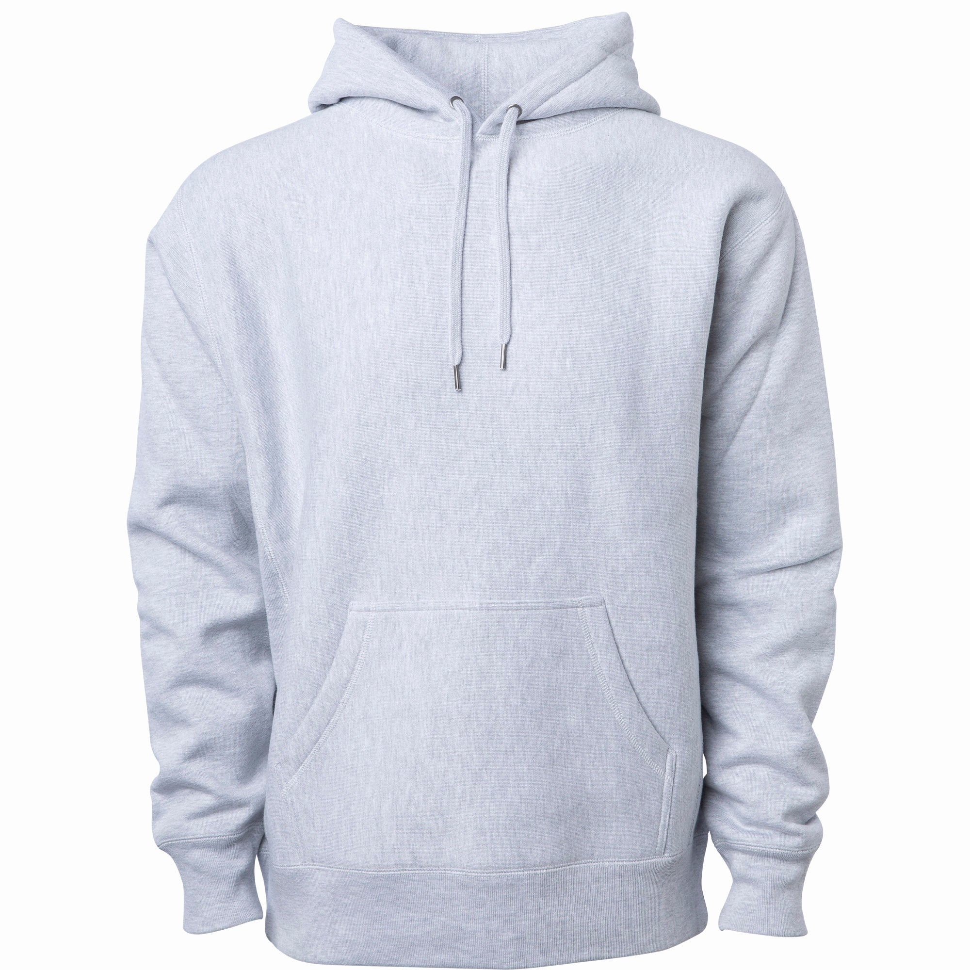 Exodus Premium Ski Mask Heavyweight Hoodie - Heather Grey