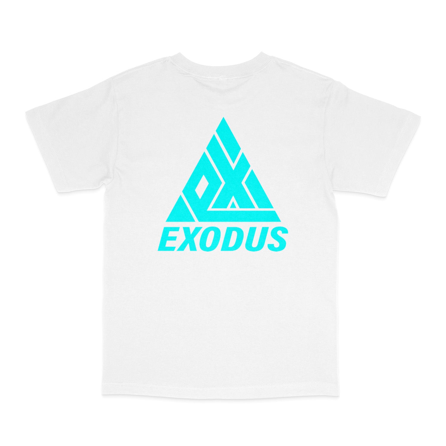 Exodus T1 Logo Tee White/Teal