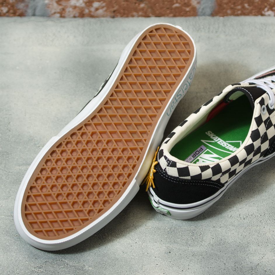 Skateistan Checkerboard Skate Era Vans Skateboard Shoe Bottom