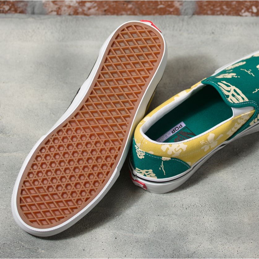 Aloha Skate Slip-On Vans Skateboard Shoe Bottom