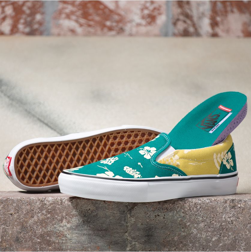 Aloha Skate Slip-On Vans Skateboard Shoe