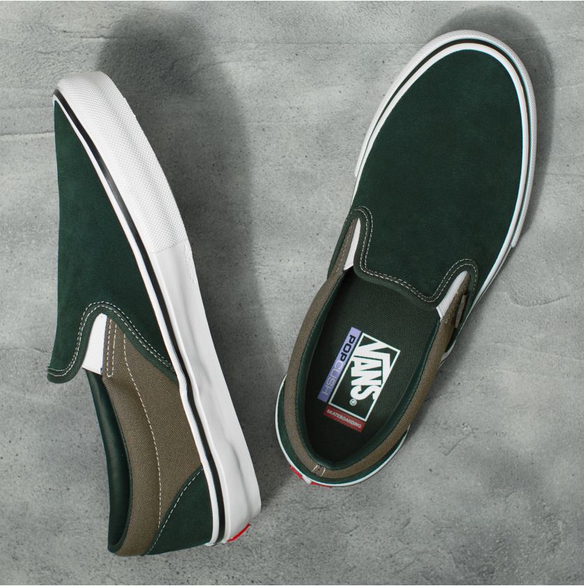 Scarab Skate Slip-On Vans Skateboarding Shoe Top