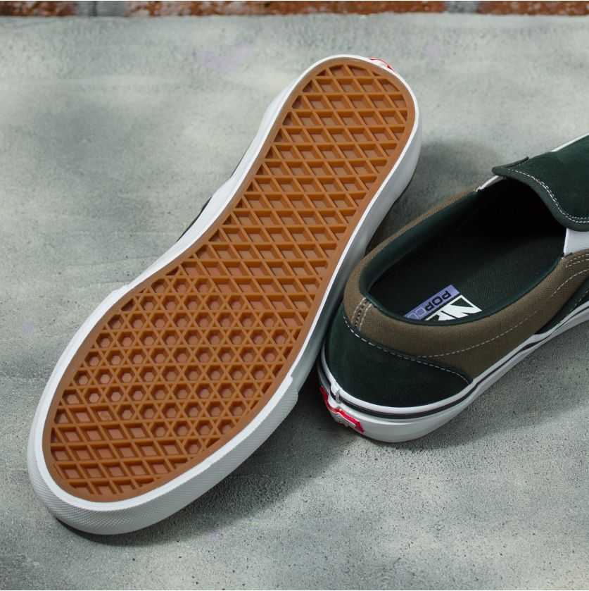 Scarab Skate Slip-On Vans Skateboarding Shoe Bottom