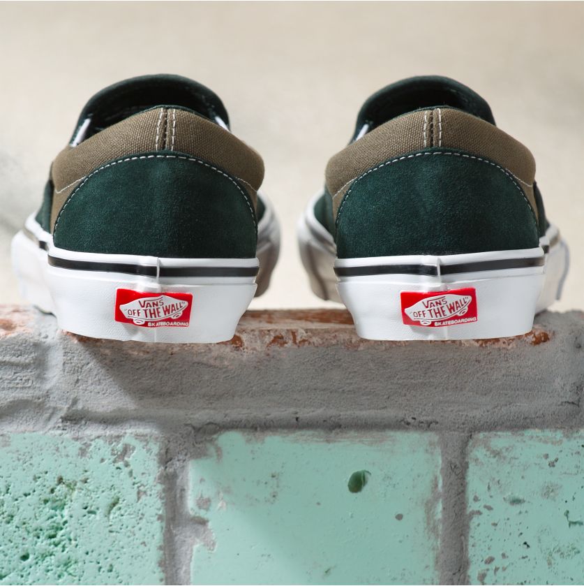 Scarab Skate Slip-On Vans Skateboarding Shoe Back