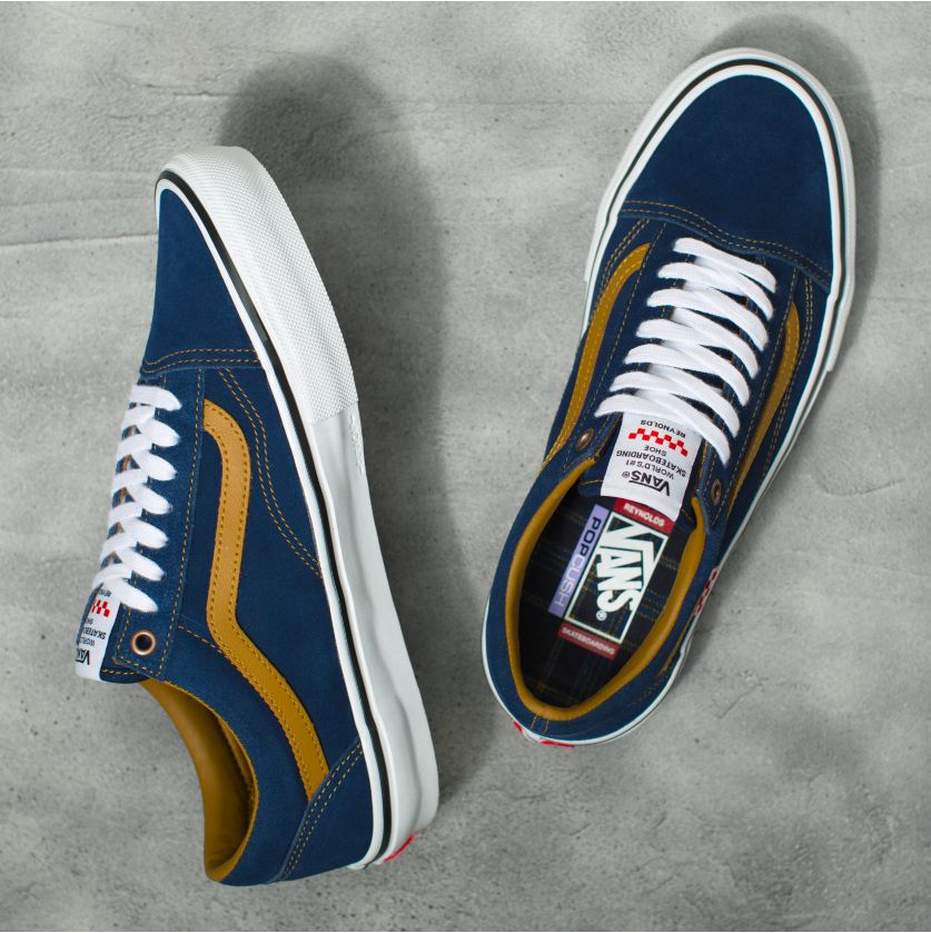 Andrew Reynolds Skate Old Skool Vans Skateboarding Shoe Top