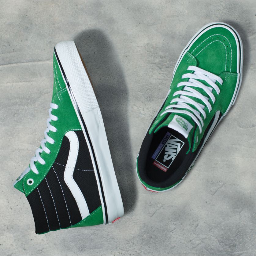 Juniper Skate Sk8-Hi Vans Skateboard Shoe Top