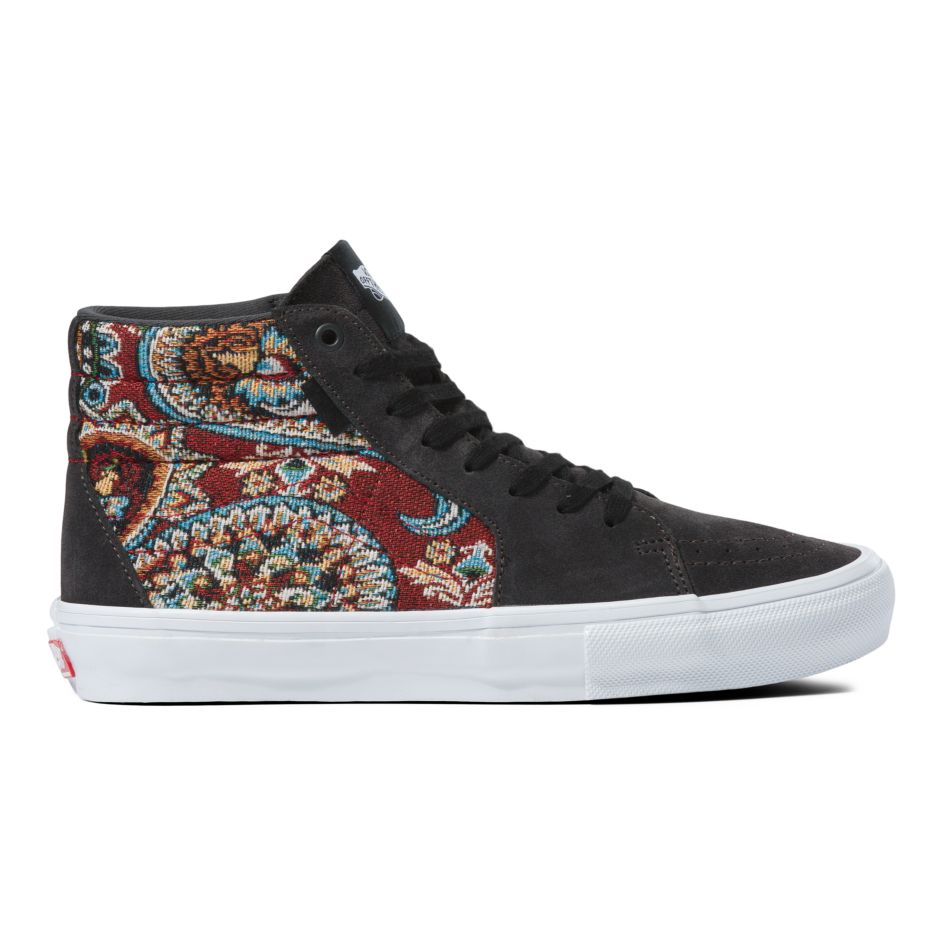 Raven Paisley Skate Sk8-hi Vans Skateboarding Shoe